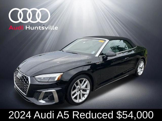 2024 Audi A5 Cabriolet Premium 45 TFSI S line quattro S tronic for sale in Huntsville, AL