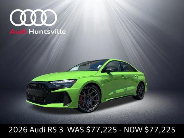 2026 Audi RS 3 TFSI quattro S tronic for sale in Huntsville, AL