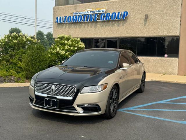 2017 Lincoln Continental Reserve for sale in Shelby Township, MI
