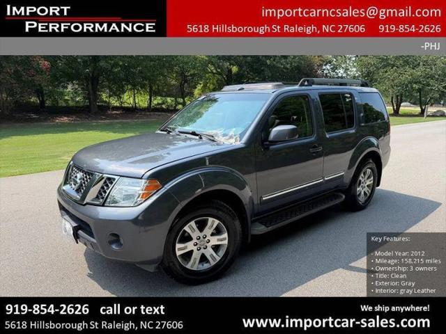 2012 Nissan Pathfinder Silver for sale in Raleigh, NC