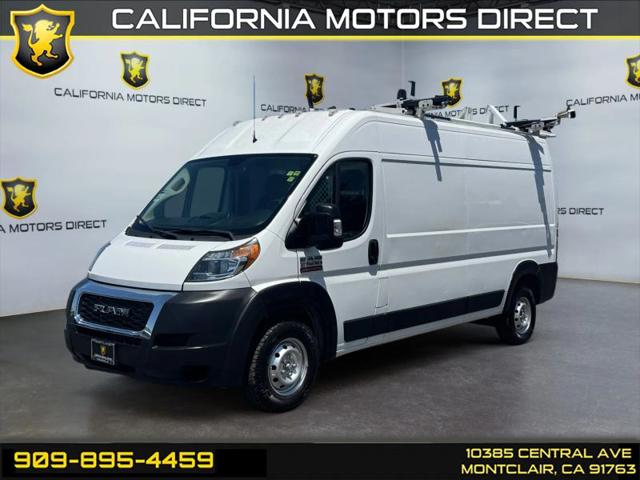 2020 Ram ProMaster 2500 Cargo Van High Roof 159" WB for sale in Montclair, CA