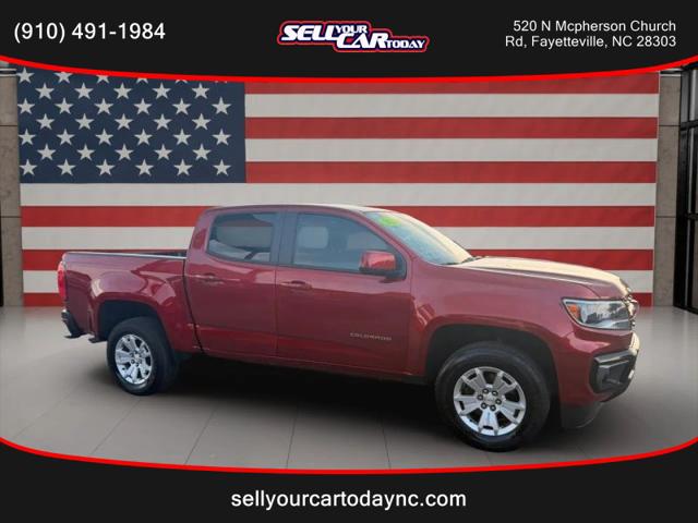 2021 Chevrolet Colorado 2WD Crew Cab Short Box LT for sale in Fayetteville, NC