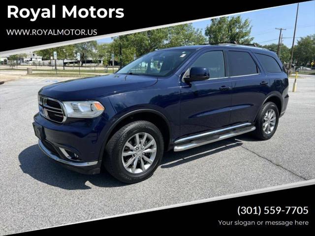 2017 Dodge Durango SXT AWD for sale in Hyattsville, MD
