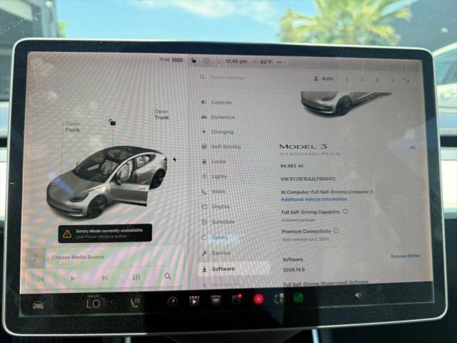 2020 Tesla Model 3 Standard Range Rear-Wheel Drive
