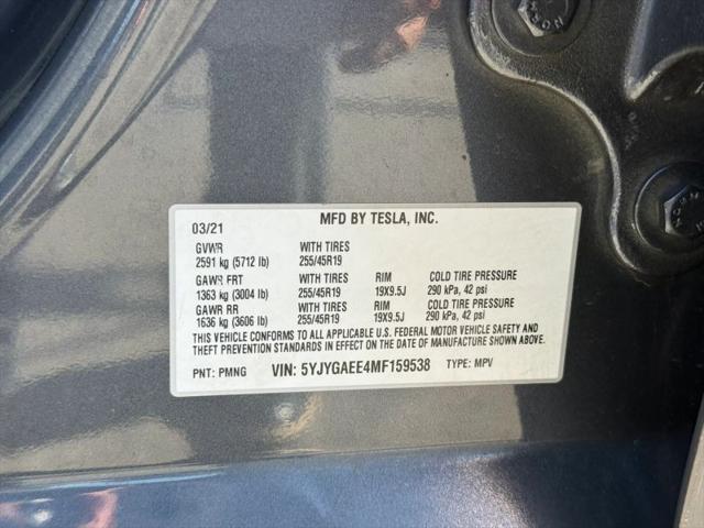 2021 Tesla Model Y Long Range Dual Motor All-Wheel Drive