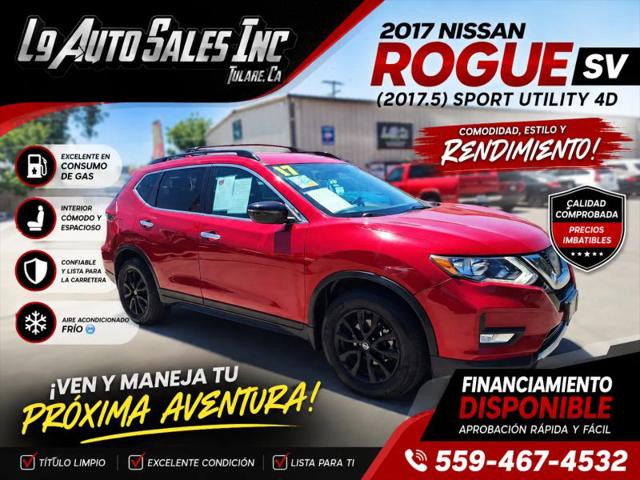 2017 Nissan Rogue SV for sale in Tulare, CA