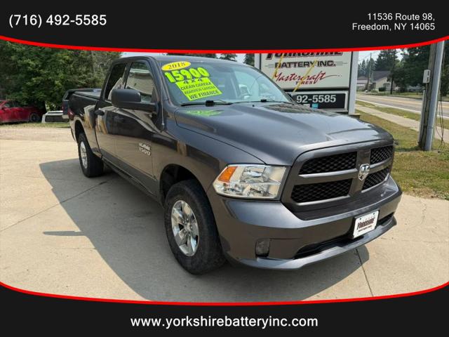 2018 Ram 1500 Express Quad Cab 4x4 6'4" Box for sale in Freedom, NY