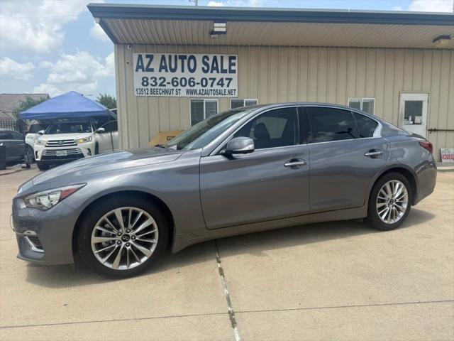 2021 INFINITI Q50 LUXE for sale in Houston, TX