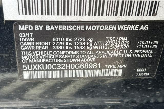 2017 BMW X6 sDrive35i
