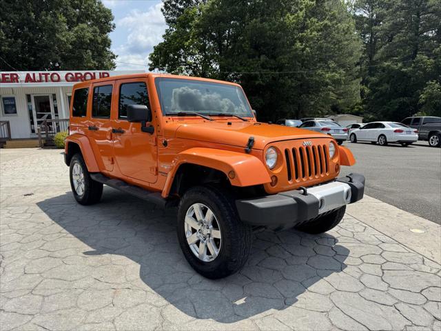 2012 Jeep Wrangler Unlimited Sahara for sale in Durham, NC