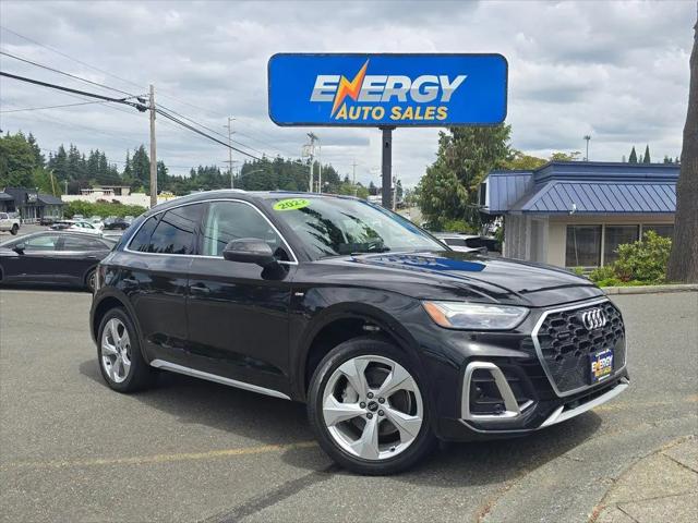 2022 Audi Q5 Premium Plus 45 TFSI S line quattro S tronic for sale in Lynnwood, WA