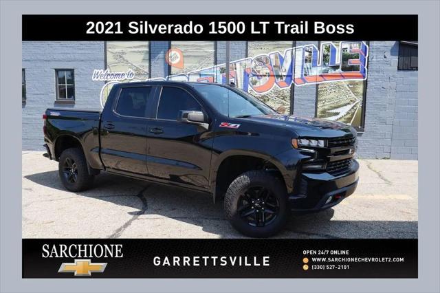 2021 Chevrolet Silverado 1500 4WD Crew Cab Short Bed LT Trail Boss for sale in Garrettsville, OH