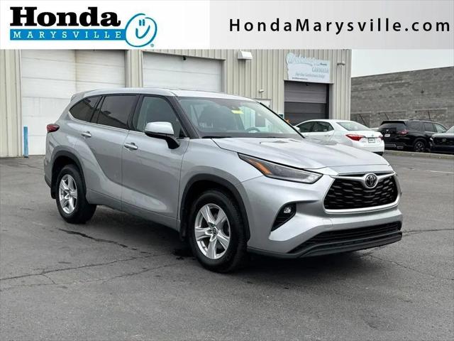 2021 Toyota Highlander LE for sale near Marysville, OH