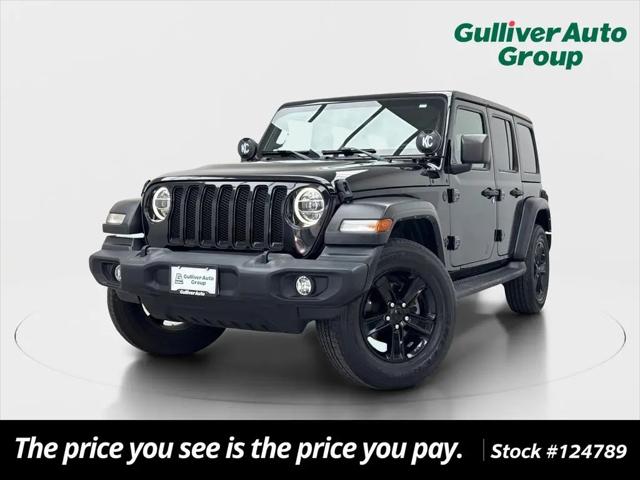 2022 Jeep Wrangler Unlimited Sport Altitude 4x4 for sale in Plano, TX
