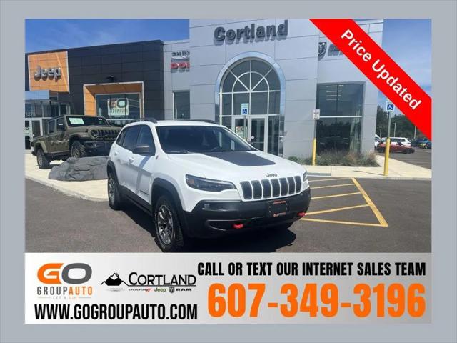 2021 Jeep Cherokee Trailhawk 4x4 for sale in Cortland, NY
