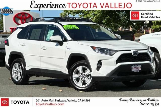 2021 Toyota RAV4 Hybrid XLE for sale in Vallejo, CA