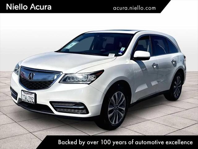 2016 Acura MDX Technology Package for sale in Roseville, CA