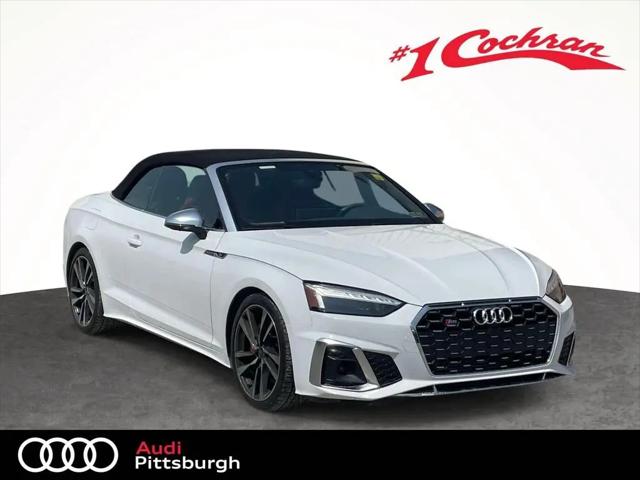 2023 Audi S5 Cabriolet Premium Plus TFSI quattro Tiptronic for sale in Pittsburgh, PA