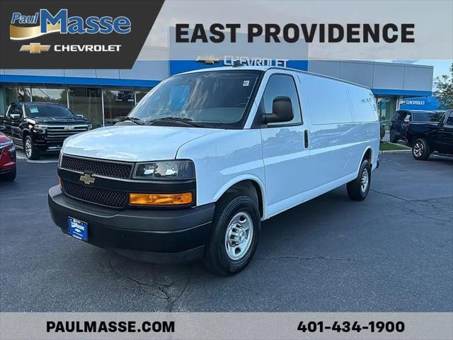 2022 Chevrolet Express Cargo Van RWD 3500 Extended Wheelbase WT for sale in East Providence, RI