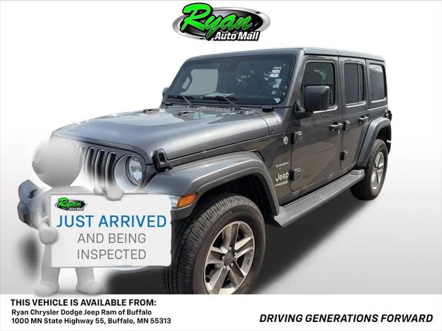 2022 Jeep Wrangler Unlimited Sahara 4x4 for sale in Buffalo, MN