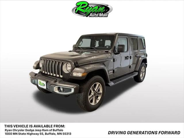 2022 Jeep Wrangler Unlimited Sahara 4x4 for sale in Buffalo, MN