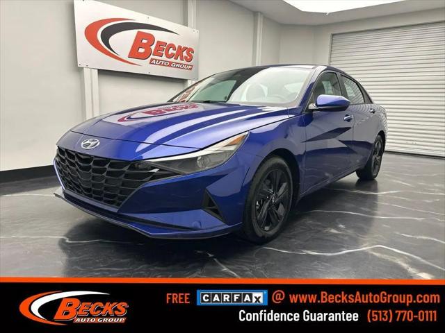 2022 Hyundai Elantra Hybrid Blue for sale near Mason, OH