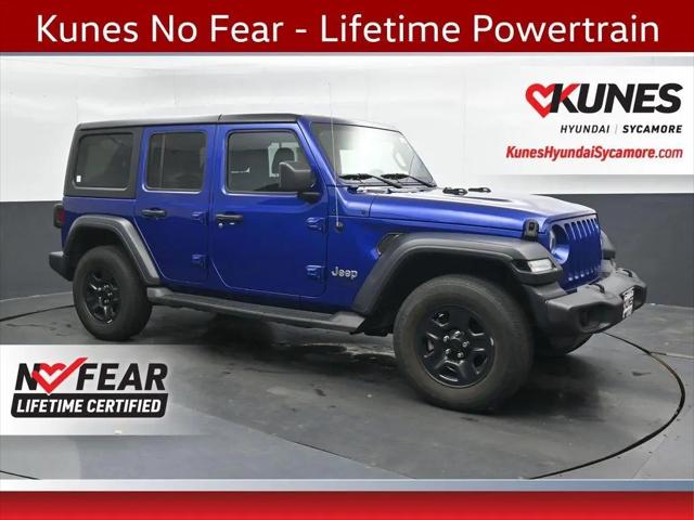 2018 Jeep Wrangler Unlimited Sport 4x4 for sale in Sycamore, IL
