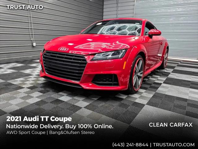 2021 Audi TT Coupe 45 TFSI quattro S tronic for sale in Sykesville, MD