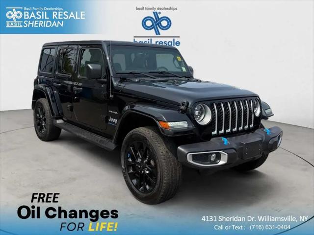 2023 Jeep Wrangler 4xe Sahara 4x4 for sale in Williamsville, NY