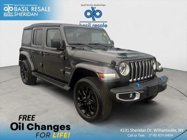 2023 Jeep Wrangler 4xe Sahara 4x4 for sale in Williamsville, NY