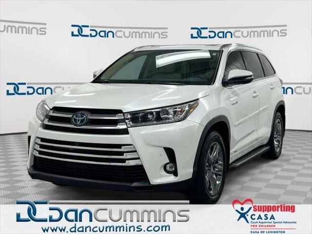 2019 Toyota Highlander Hybrid Limited Platinum for sale in Paris, KY