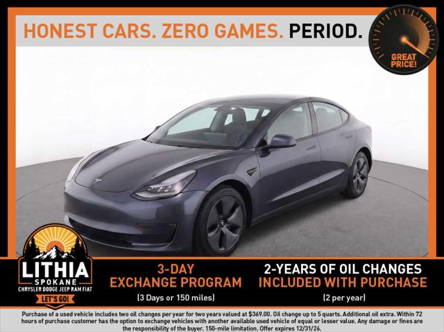 2022 Tesla Model 3 Rear-Wheel Drive for sale in Spokane, WA