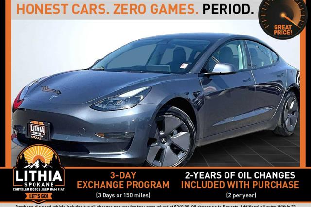 2022 Tesla Model 3 Rear-Wheel Drive for sale in Spokane, WA