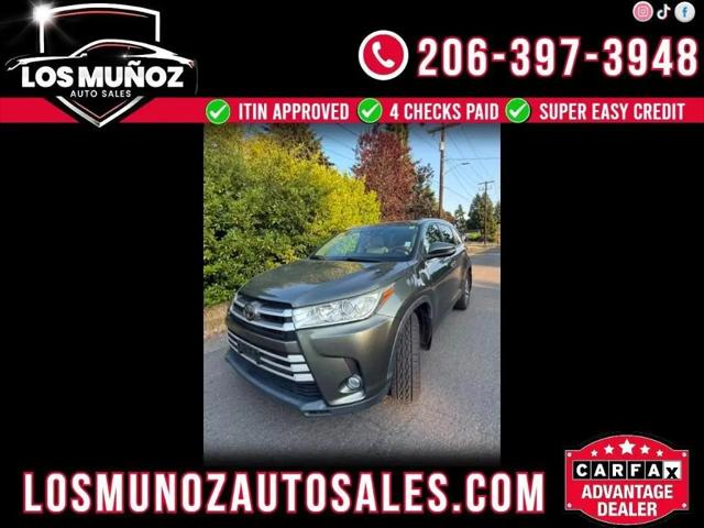 2018 Toyota Highlander XLE for sale in Burien, WA