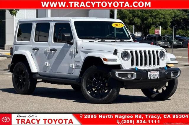 2023 Jeep Wrangler 4xe Sahara 4x4 for sale in Tracy, CA