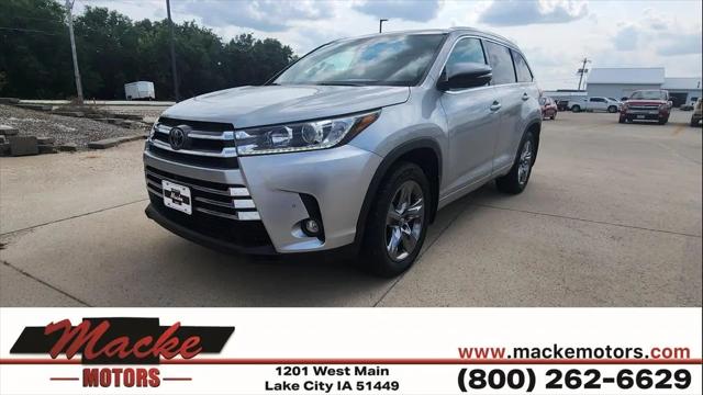 2019 Toyota Highlander Limited Platinum for sale in Lake City, IA