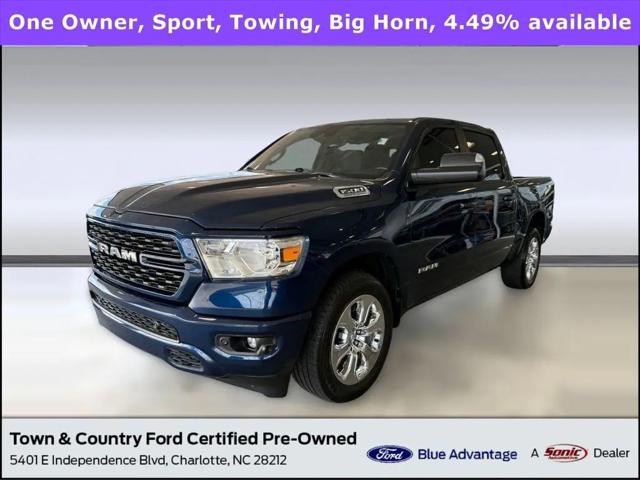 2023 Ram 1500 Big Horn Crew Cab 4x2 5'7" Box for sale in Charlotte, NC