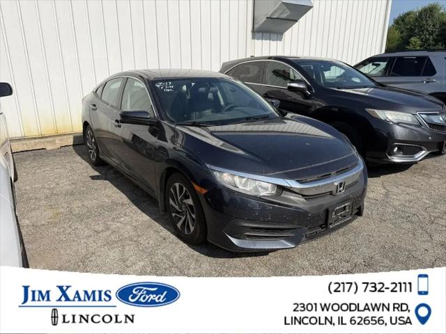 2016 Honda Civic EX for sale in Lincoln, IL