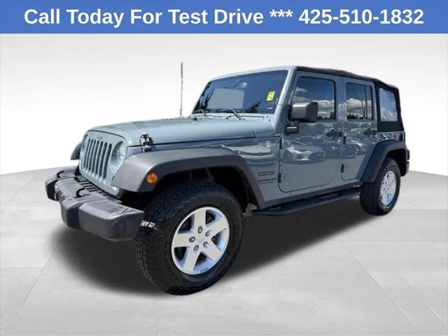 2015 Jeep Wrangler Unlimited Sport for sale in Lynnwood, WA