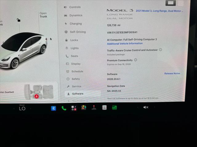 2021 Tesla Model 3 Long Range Dual Motor All-Wheel Drive