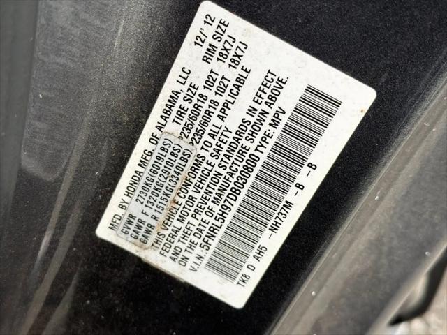2013 Honda Odyssey Touring