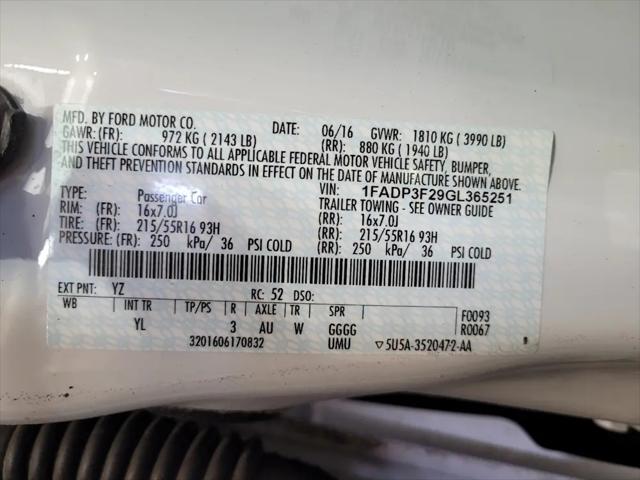 2016 Ford Focus SE