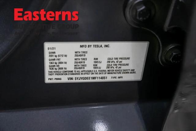 2021 Tesla Model Y Long Range Dual Motor All-Wheel Drive