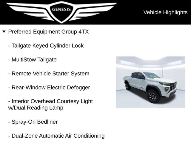 2023 GMC Canyon 4WD Crew Cab Short Box AT4X
