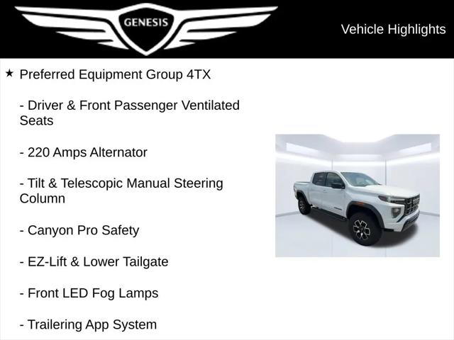 2023 GMC Canyon 4WD Crew Cab Short Box AT4X