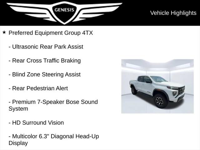 2023 GMC Canyon 4WD Crew Cab Short Box AT4X