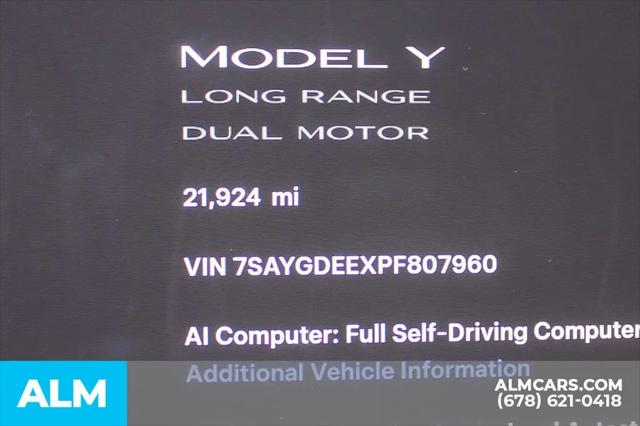 2023 Tesla Model Y Long Range Dual Motor All-Wheel Drive