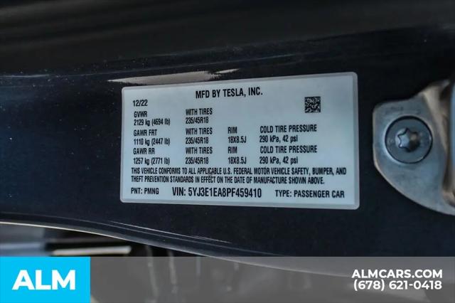 2023 Tesla Model 3 Rear-Wheel Drive