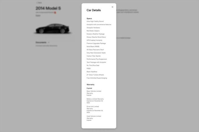 2014 Tesla Model S P85D