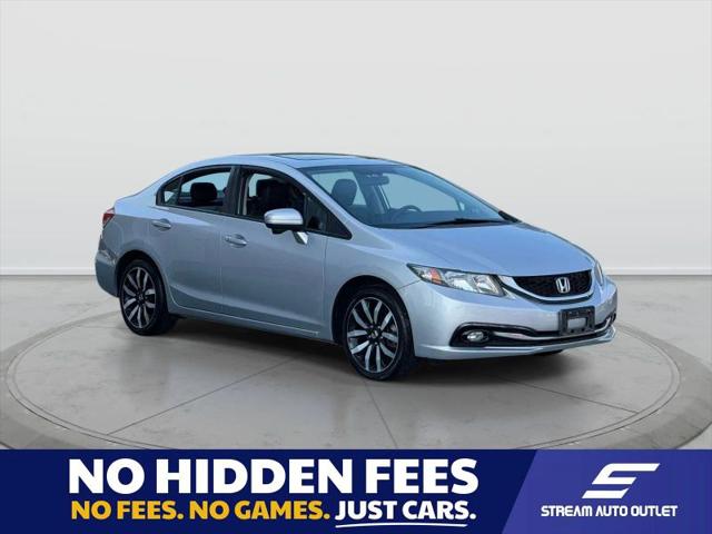 2015 Honda Civic EX-L for sale in Amityville, NY